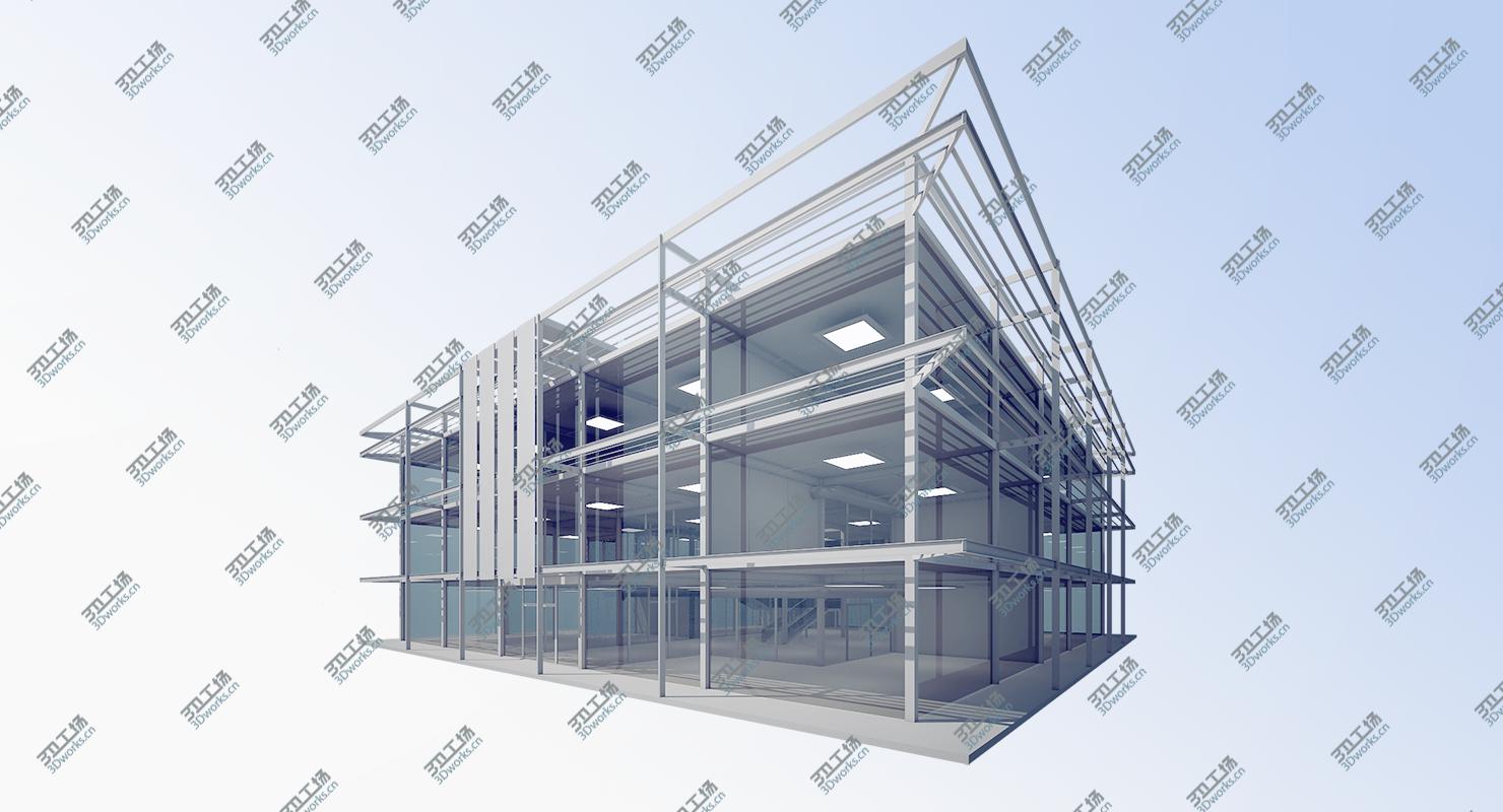images/goods_img/20210319/Modern Glass Building/1.jpg